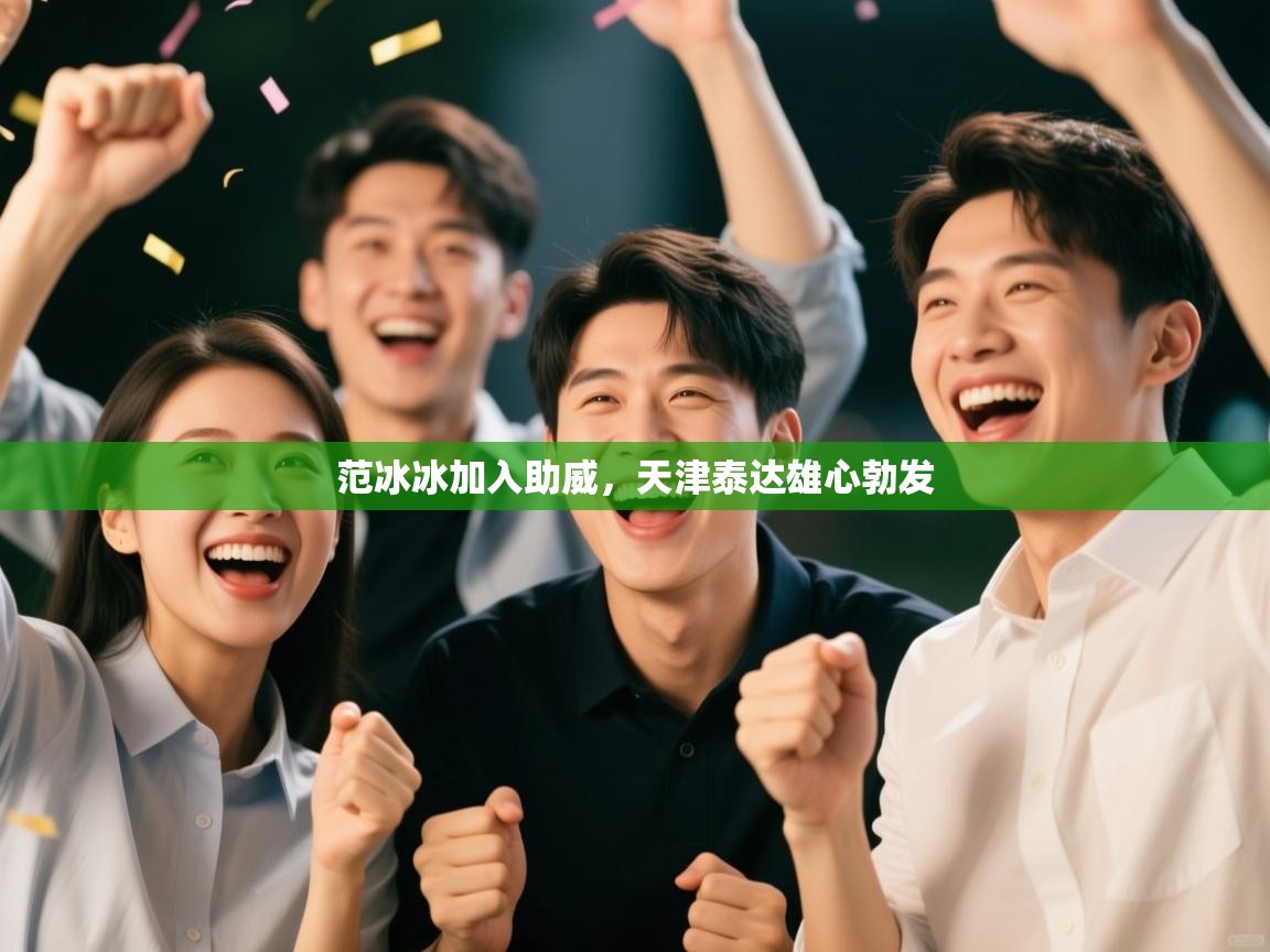 范冰冰加入助威，天津泰达雄心勃发